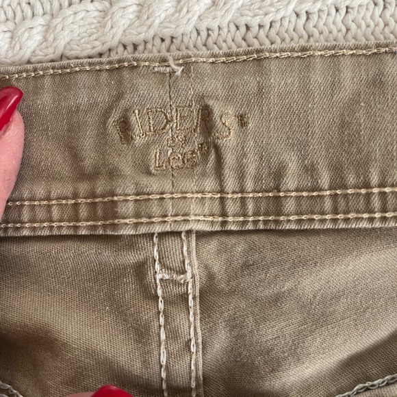 Lee Riders Tan Khaki Cotton Spandex Blend Pants Women’s Size 22W - Picture 15 of 16